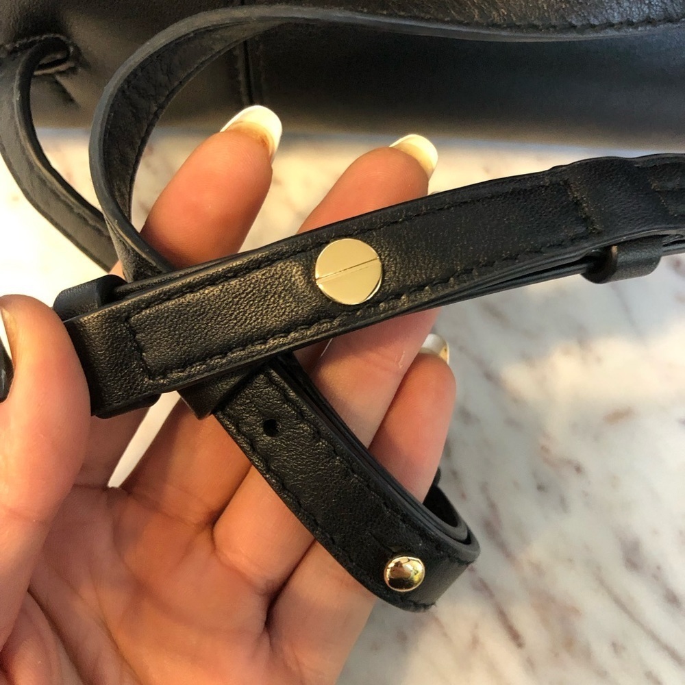 Black Tory Burch Block T Backpack OS - Picture 11 of 14